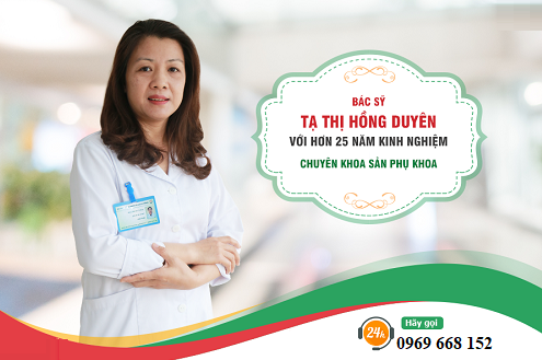 Bác sĩ CKI Tạ Thị Hồng Duyên 